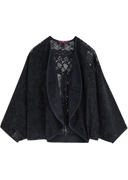 Joyful cropped lace cardigan 