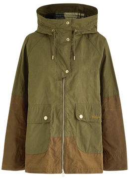 Hayley hooded waxed cotton jacket 