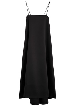 Satin maxi dress 