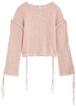 Open-knit jumper