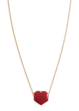 Mini Corazon 9kt gold heart necklace