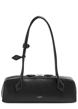 Le Teckel medium grained leather shoulder bag