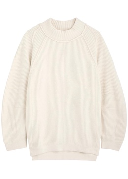 Sunbeam ribbed cotton-blend jumper