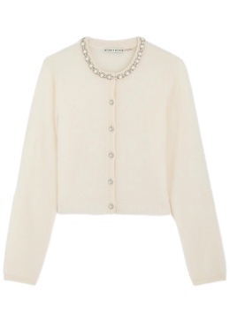 Dollie crystal-embellished cashmere cardigan