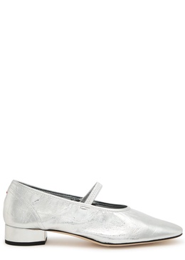 Pippa 25 metallic leather Mary Jane pumps 