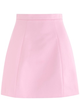 Satin mini skirt 