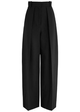 Maris wide-leg woven trousers