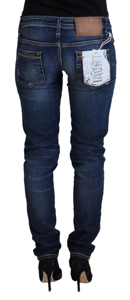 washed cotton low waist women casualwomen's jeans