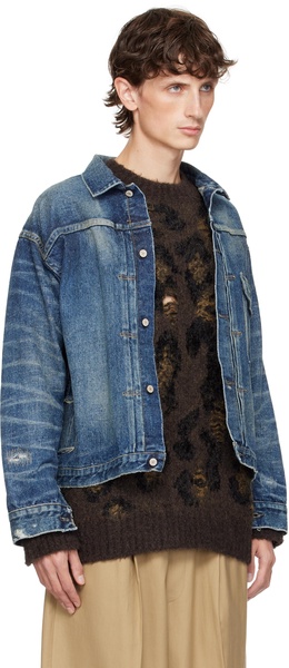 Blue New Manual Edition Denim Jacket