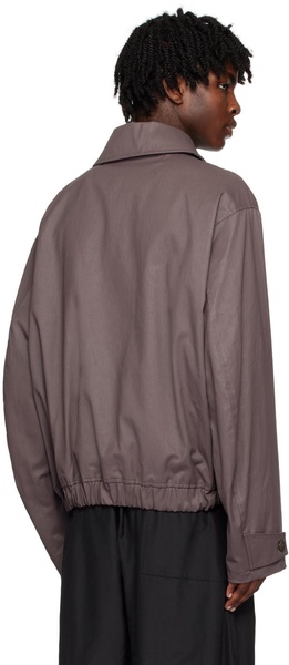 Purple Boxy Jacket