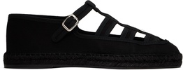 Black Peggy Espadrilles