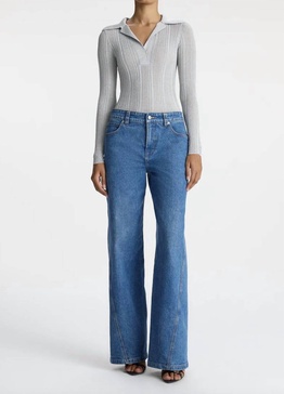 abbott jean in blue