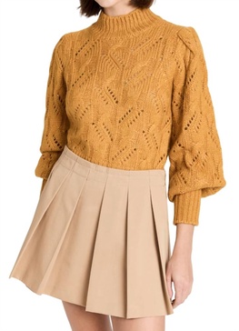 wilden sweater in gold