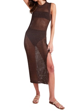 tank sweater dress in cocoa cobana