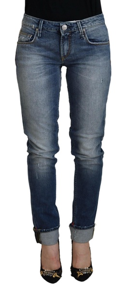 washed cotton low waist women casual women's jeans