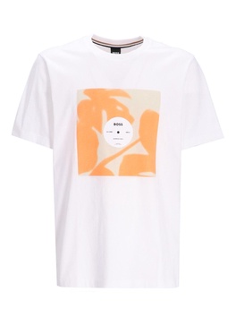 men's tiburt 388 artwork short sleeve t-shirt, white