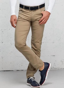 alessio 5-pocket pant in khaki