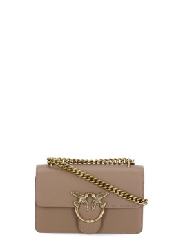 Logo Plaque Shoulder Bag