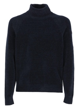 Velvet Turtleneck Sweater