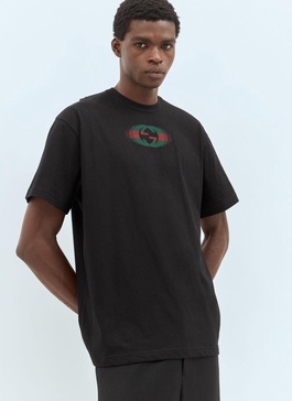Gucci Men Logo Print T-Shirt