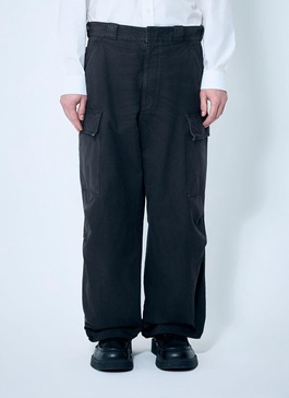 Prada Men Garment-Dyed Cargo Pants