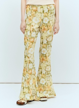 Acne Studios Women Fluid Print Pants