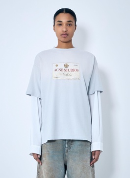 Acne Studios Women Layered Print T-Shirt