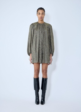 Chloé Women Gathered Silk Crêpon Mini Dress