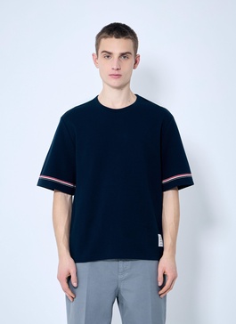 Thom Browne Men Cotton Rugby Top