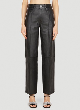 Alexander Wang Women Panelled Leather Pants