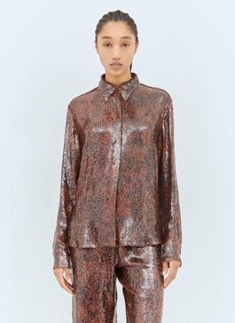 Dries Van Noten Women Sequin Shirt