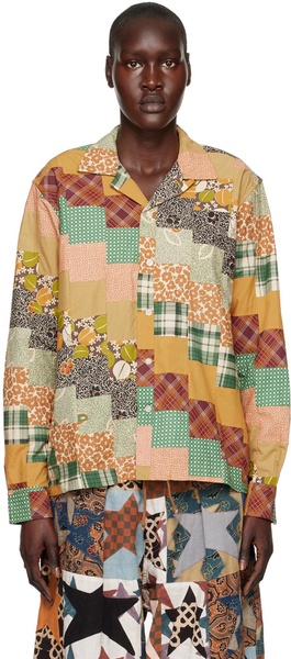 Multicolor Patchwork Shirt