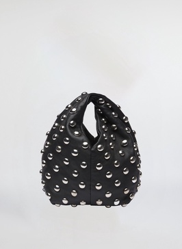 Simone Studded Leather Bag