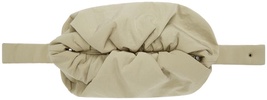 Tan 'The Body' Pouch Bag