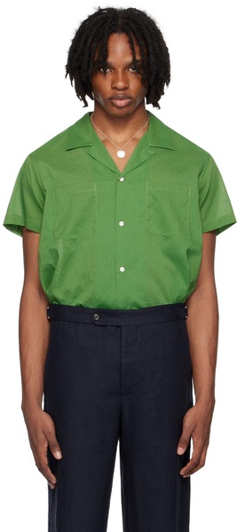 Green Boxy Shirt