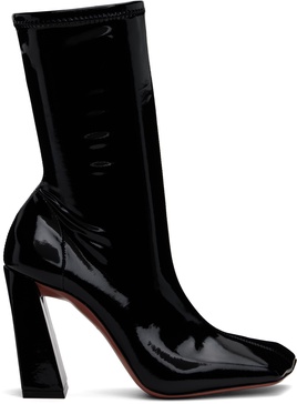 Marine 95 latex ankle boots