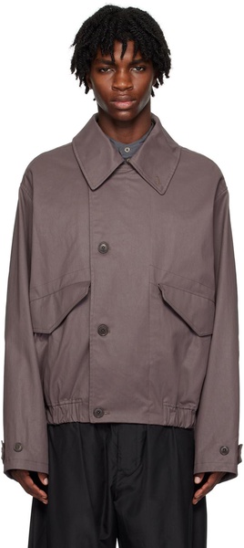 Purple Boxy Jacket