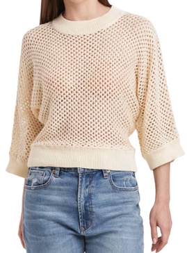 rosalia sweater in vintage cream