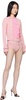 Pink Cashmere Cropped Sweater