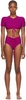 Pink Ruched Crop & Odessa Bikini