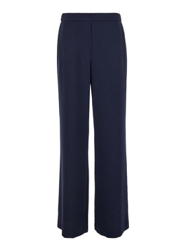 Blu Pants with Elasticised Waist in Tech Fabric Woman
