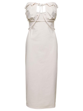 La Robe Bikini Deconstructed Strapless Dress