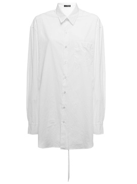 Ann Demeulemeester Anne Demeulemeester White Cotton Woman's Poplin Shirt