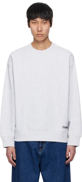 Gray Label Script Sweatshirt