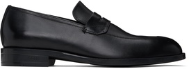 Black Leather Loafers