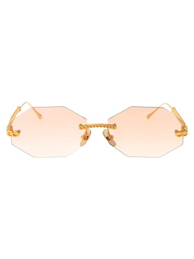 Chain Nest Sun Octagonal Sunglasses