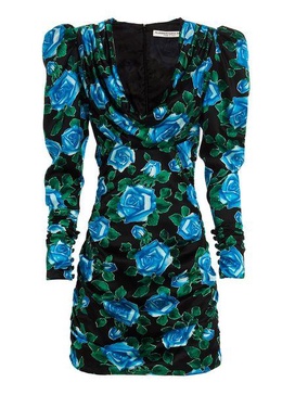 Silk floral dress