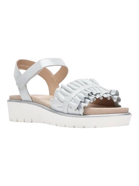 women's benton high soft sandal in white