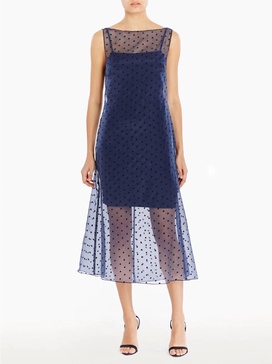 minata dress in navy