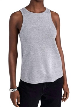 milo knit tank in alloy